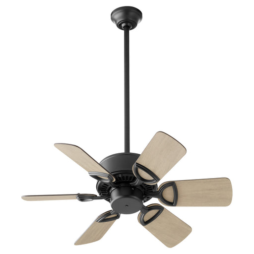 Myhouse Lighting Quorum - 43306-5942 - 30"Ceiling Fan - ESTATE - Matte Black