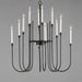 Myhouse Lighting Maxim - 11286BK - 12 Light Chandelier - Tux - Black