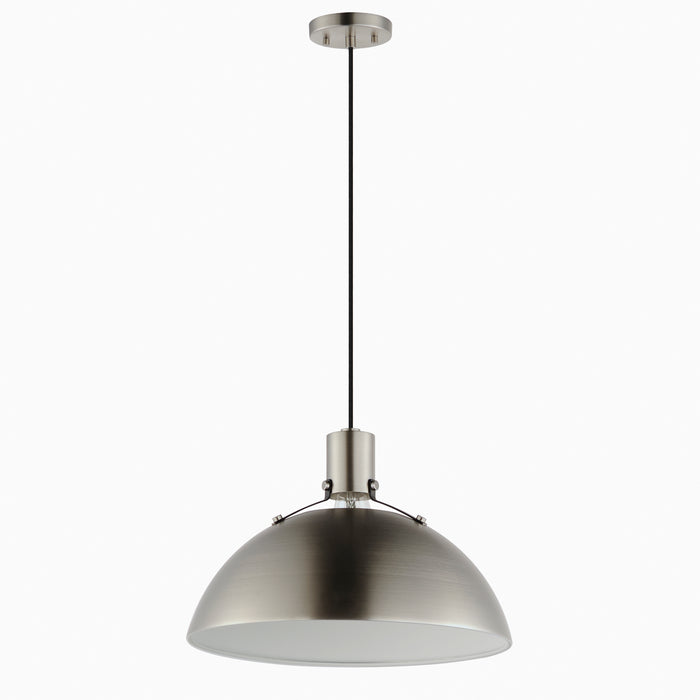 Myhouse Lighting Maxim - 12045SN - One Light Pendant - Dawn - Satin Nickel