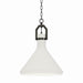 Myhouse Lighting Maxim - 12383WTBK - One Light Pendant - Lumi - Black