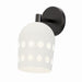 Myhouse Lighting Maxim - 21241WTBK - One Light Wall Sconce - Dottie - Black