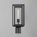 Myhouse Lighting Maxim - 3030CDBK - One Light Outdoor Post Mount - Cabana - Black