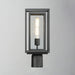 Myhouse Lighting Maxim - 3030CDBK - One Light Outdoor Post Mount - Cabana - Black