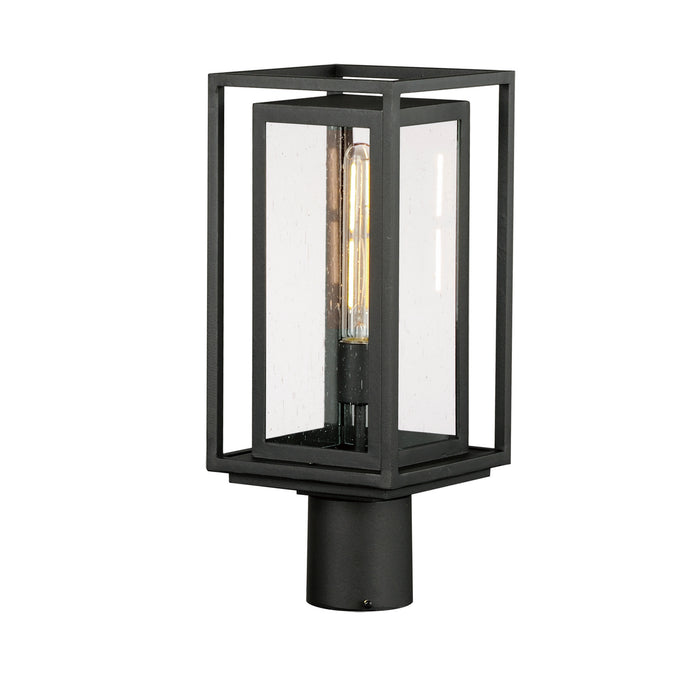 Myhouse Lighting Maxim - 3030CDBK - One Light Outdoor Post Mount - Cabana - Black