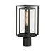 Myhouse Lighting Maxim - 3030CDBK - One Light Outdoor Post Mount - Cabana - Black