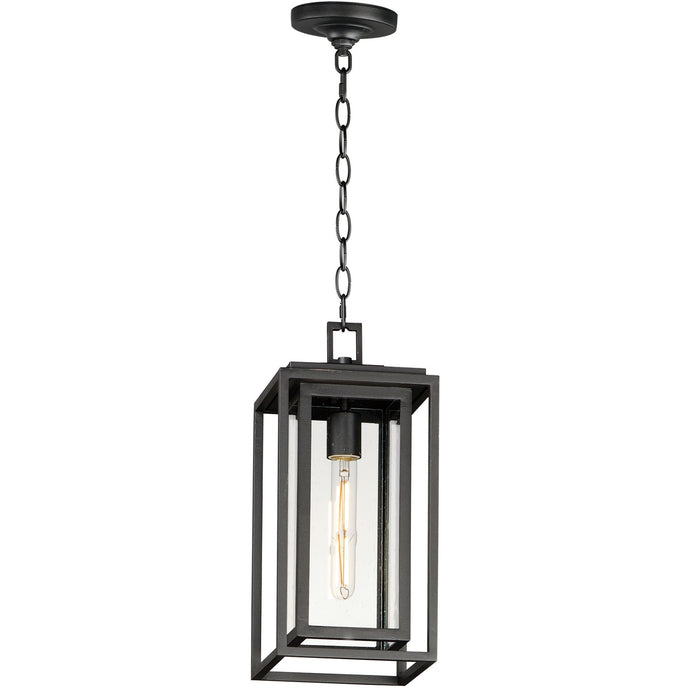 Myhouse Lighting Maxim - 3039CDBK - One Light Outdoor Pendant - Cabana - Black