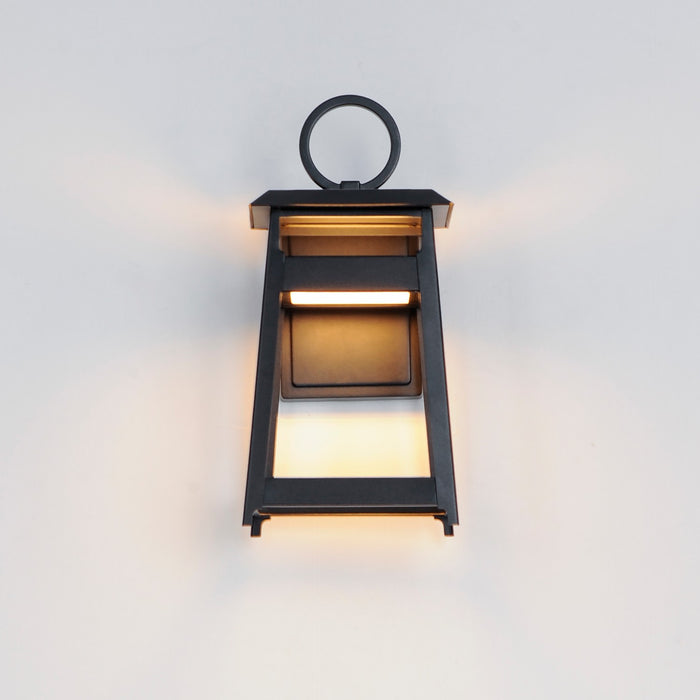 Myhouse Lighting Maxim - 30742BK - LED Outdoor Wall Sconce - Pagoda - Black