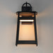 Myhouse Lighting Maxim - 30746BK - LED Outdoor Wall Sconce - Pagoda - Black