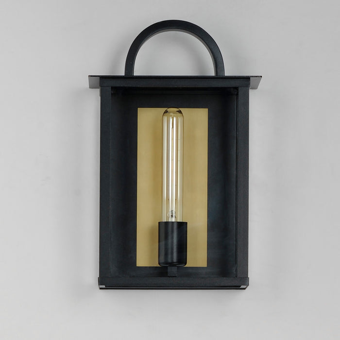 Myhouse Lighting Maxim - 30752CLBK - One Light Outdoor Wall Sconce - Manchester - Black