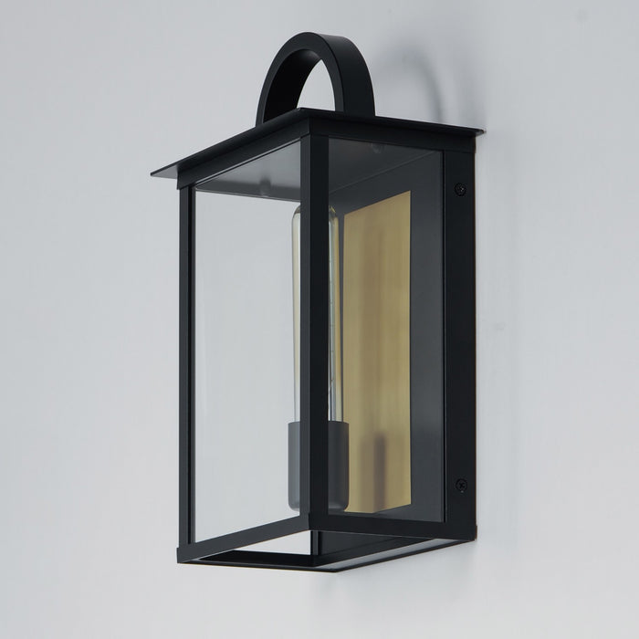 Myhouse Lighting Maxim - 30752CLBK - One Light Outdoor Wall Sconce - Manchester - Black