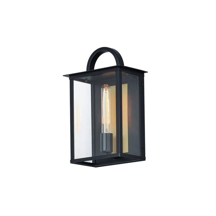 Myhouse Lighting Maxim - 30752CLBK - One Light Outdoor Wall Sconce - Manchester - Black