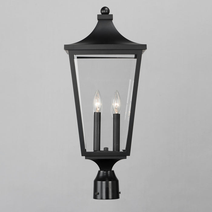 Myhouse Lighting Maxim - 40230CLBK - Two Light Outdoor Post Lantern - Sutton Place VX - Black