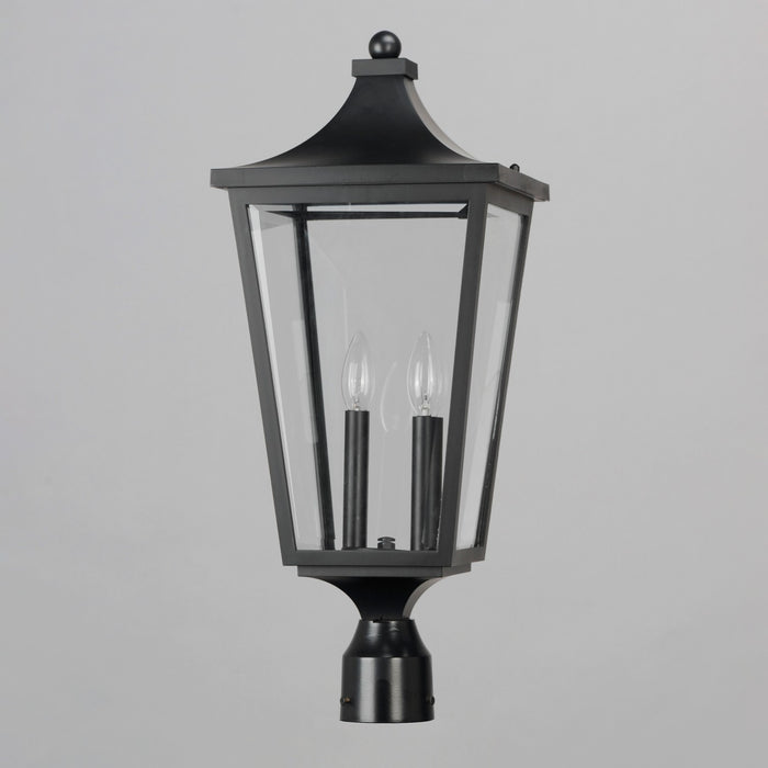 Myhouse Lighting Maxim - 40230CLBK - Two Light Outdoor Post Lantern - Sutton Place VX - Black