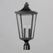 Myhouse Lighting Maxim - 40230CLBK - Two Light Outdoor Post Lantern - Sutton Place VX - Black