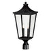 Myhouse Lighting Maxim - 40230CLBK - Two Light Outdoor Post Lantern - Sutton Place VX - Black