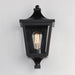 Myhouse Lighting Maxim - 40232CLBK - One Light Outdoor Wall Sconce - Sutton Place VX - Black