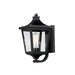 Myhouse Lighting Maxim - 40232CLBK - One Light Outdoor Wall Sconce - Sutton Place VX - Black