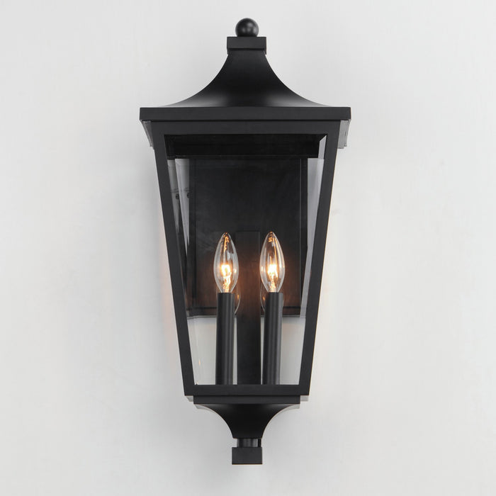 Myhouse Lighting Maxim - 40235CLBK - Two Light Outdoor Wall Sconce - Sutton Place VX - Black