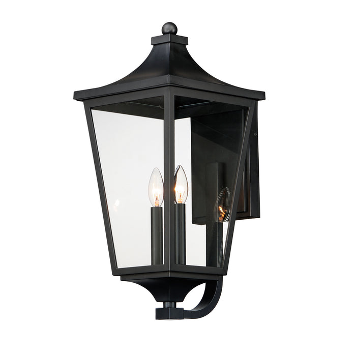 Myhouse Lighting Maxim - 40235CLBK - Two Light Outdoor Wall Sconce - Sutton Place VX - Black