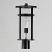 Myhouse Lighting Maxim - 40620CLBK - One Light Post Lantern - Clyde Vivex - Black