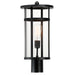 Myhouse Lighting Maxim - 40620CLBK - One Light Post Lantern - Clyde Vivex - Black