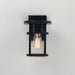 Myhouse Lighting Maxim - 40622CLBK - One Light Outdoor Wall Sconce - Clyde Vivex - Black