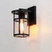 Myhouse Lighting Maxim - 40622CLBK - One Light Outdoor Wall Sconce - Clyde Vivex - Black