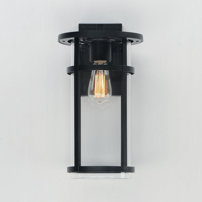 Myhouse Lighting Maxim - 40625CLBK - One Light Outdoor Wall Sconce - Clyde Vivex - Black