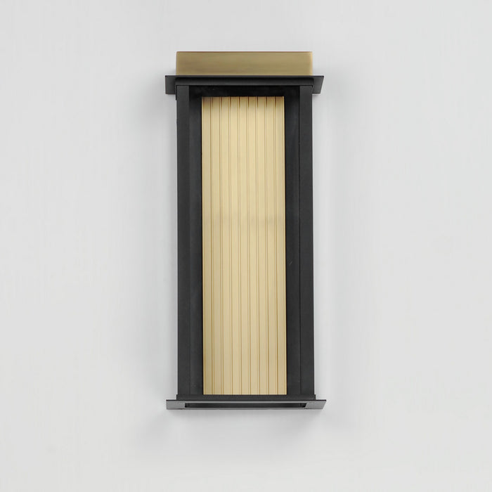 Myhouse Lighting Maxim - 50754BKGLD - LED Outdoor Wall Sconce - Rincon - Black / Gold