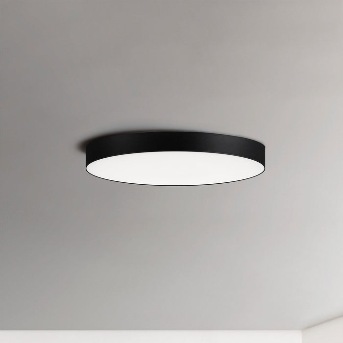 Myhouse Lighting Maxim - 57882WTBK - LED Flush Mount - Trim - 0-10 V - Black