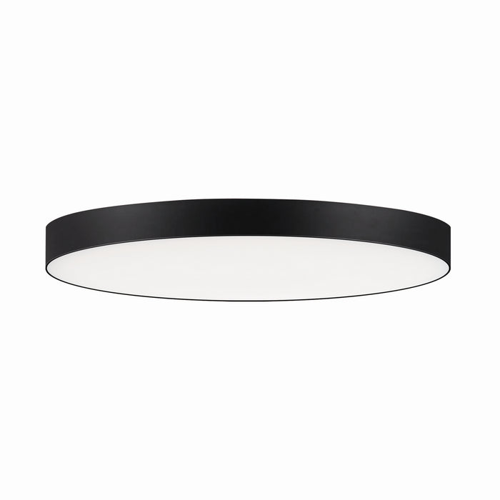 Myhouse Lighting Maxim - 57884WTBK - LED Flush Mount - Trim - 0-10 V - Black