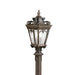 Myhouse Lighting Kichler - 9559LD - Four Light Outdoor Post Mount - Tournai - Londonderry