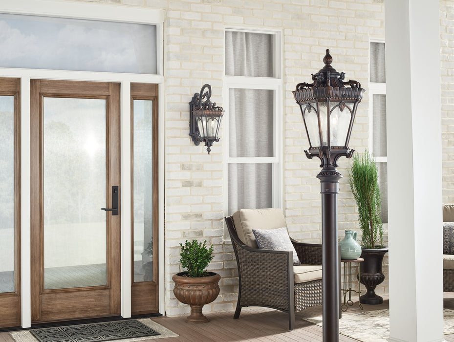 Myhouse Lighting Kichler - 9558LD - Three Light Outdoor Post Mount - Tournai - Londonderry