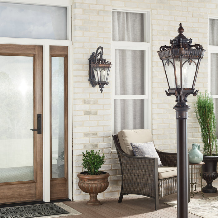 Myhouse Lighting Kichler - 9558LD - Three Light Outdoor Post Mount - Tournai - Londonderry