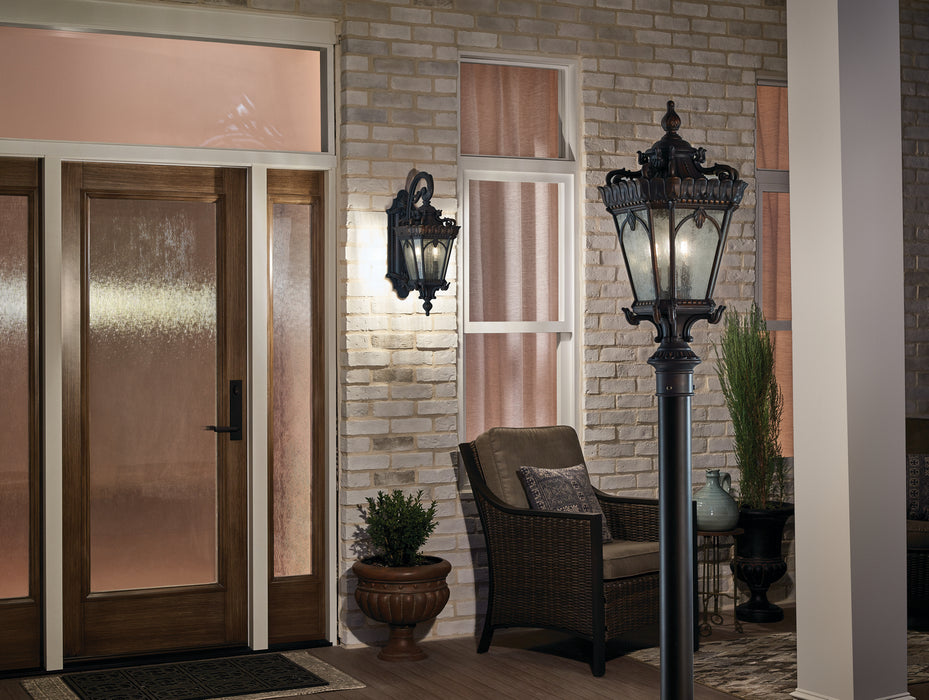 Myhouse Lighting Kichler - 9558LD - Three Light Outdoor Post Mount - Tournai - Londonderry