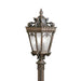 Myhouse Lighting Kichler - 9558LD - Three Light Outdoor Post Mount - Tournai - Londonderry