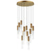 Myhouse Lighting ET2 - E11019-144GLD - LED Pendant - Reeds - Gold