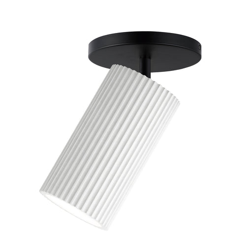 Myhouse Lighting ET2 - E25039-WTBK - LED Wall Sconce / Flush Mount - Pleat - White / Black