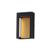 Myhouse Lighting ET2 - E30102-BKGLD - LED Outdoor Wall Sconce - Alcove - Black / Gold