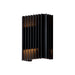 Myhouse Lighting ET2 - E30112-BK - LED Outdoor Wall Sconce - Rampart - Black