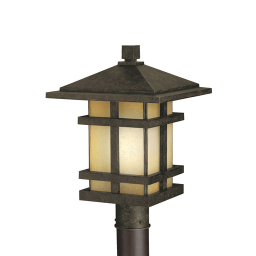 Myhouse Lighting Kichler - 9529AGZ - One Light Outdoor Post Mount - Cross Creek - Aged Bronze