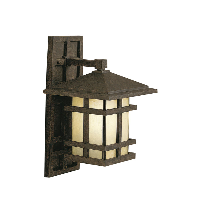 Myhouse Lighting Kichler - 9130AGZ - One Light Outdoor Wall Mount - Cross Creek - Aged Bronze