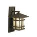 Myhouse Lighting Kichler - 9130AGZ - One Light Outdoor Wall Mount - Cross Creek - Aged Bronze