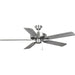 Myhouse Lighting Progress Lighting - P250080-009 - 52"Ceiling Fan - Airpro Builder Fan - Brushed Nickel