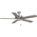 Myhouse Lighting Progress Lighting - P250080-015 - 52"Ceiling Fan - Airpro Builder Fan - Polished Chrome