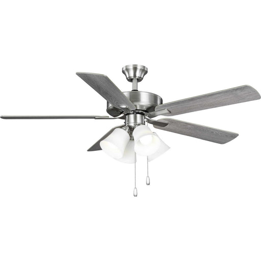 Myhouse Lighting Progress Lighting - P250081-009-WB - 52"Ceiling Fan - Airpro Builder Fan - Brushed Nickel