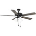 Myhouse Lighting Progress Lighting - P250081-31M-WB - 52"Ceiling Fan - Airpro Builder Fan - Matte Black