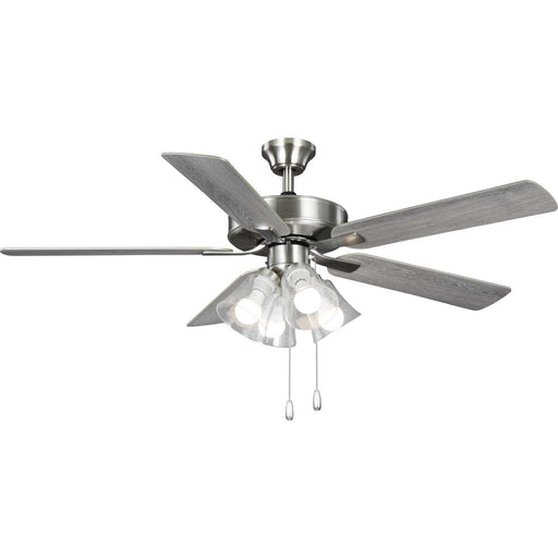 Myhouse Lighting Progress Lighting - P250085-009-WB - 52"Ceiling Fan - Airpro Builder Fan - Brushed Nickel