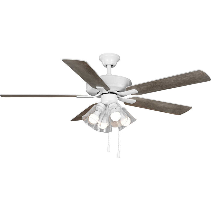 Myhouse Lighting Progress Lighting - P250085-030-WB - 52"Ceiling Fan - Airpro Builder Fan - White