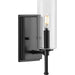 Myhouse Lighting Progress Lighting - P300356-31M - One Light Bath Vanity - Elara - Matte Black